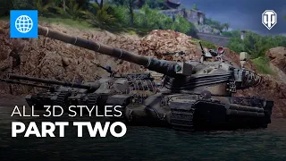 All 3D Styles in World of Tanks: Part 2