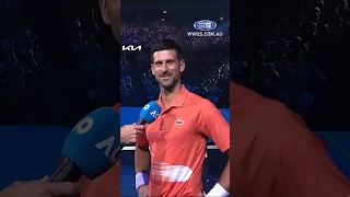 🗣️ "Nick is in my thoughts." 😆 #9WWOS #AusOpen #Tennis #shorts