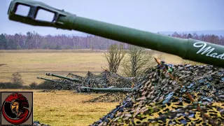 Hungarian Artillery at work on the guns