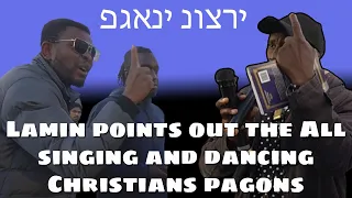 Lamin Stratford | points out the All singing and dancing Christians pagans
