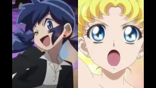 Miraculous Ladybug & Sailor Moon Transform Together