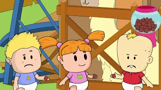 The Wild Petting Zoo - Baby Alan Cartoon Season 1 Episode 21