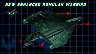 Enhanced Romulan D'deridex Battle-Cruiser - Bow to Stern Features