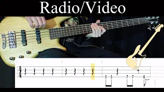 Radio/Video (System of a Down) - (BASS ONLY) Bass Cover (With Tabs)