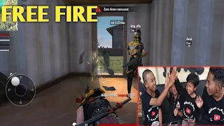 MABAR FREE FIRE SAMA BOCIL PART 2, PEMAIN PALING NOOB! AUTO BOOYAH? | Mikael TubeHD