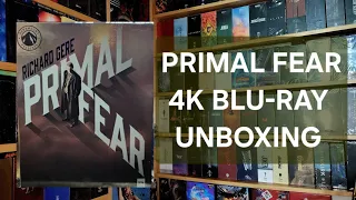 PRIMAL FEAR 4K ULTRA HD BLU-RAY UNBOXING + MENU