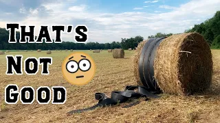 How (Not) To Bale Hay : Busted Belts