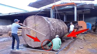 [ Secret 2 ] Why does the "giant wood saw" leave the thick sheet intact? What is it used for?