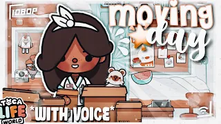 🏡 | COLLEGE MOVE IN DAY! *MY ROOMATE HATES ME!* WITH VOICE 🔊|| Toca Boca Roleplay