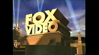 Opening to Courage Under Fire 1997 Demo VHS [20th Century Fox Home Entertainment & Fox Video]