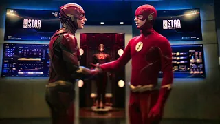 Flash Meets Flash - Crisis On Infinite Earths Scene - "I'm Also The Flash" - Arrow (season 8) Clip