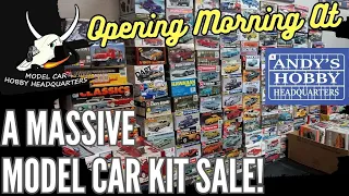 A HUGE Model Car Kit Sale at Andy's Hobby Headquarters Ep.299