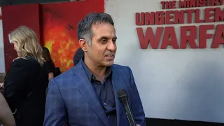 The Ministry of Ungentlemanly Warfare New York Premiere - itw Arash Amel (Official video)