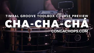 How to Play Timbales | Cha-Cha-Chá Timbal Lesson | CongaChops.com