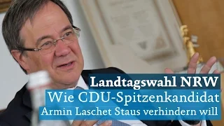 NRW Landtagswahl 2017: Armin Laschet, Spitzenkandidat der CDU