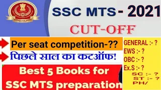 SSC MTS Paper-1 Expected Cutoff 2021 | Previous Year State Wise Cutoff | Total Competition Level