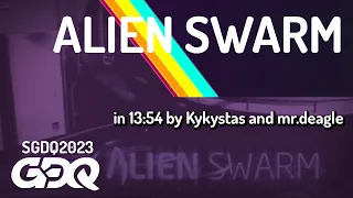 Alien Swarm by Kykystas and mr.deagle in 13:54 - Summer Games Done Quick 2023