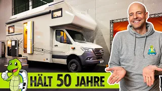 GEBAUT fürs LEBEN: ALKHOVEN mit SITZHÖHE & BAD wie ZUHAUSE auf 7 m MERCEDES SPRINTER | DOPFER 442 A