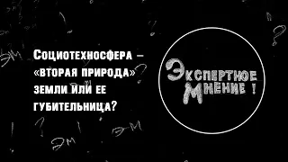 Экспертное мнение. Социотехносфера – «вторая природа» земли или ее губительница?