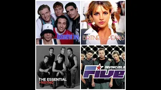 POP EN INGLÉS MIX - BACKSTREET BOYS - BRITNEY SPEARS - NSYNC - FIVE - (DJ ALEX)