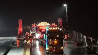 Allelys Haulage - Abnormal load - 2nd Load - South Wales