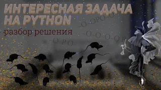 Разбор python-кода решения задачи