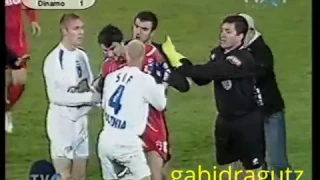 U Craiova - Dinamo, 21.11.2004, incident Cl. Niculescu - "Postasu' "