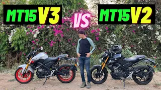 Finally 2023 MT15 V3 Review 🔥| Yamaha MT15 V3 | MT15 V3 vs V2 |