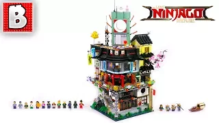 LEGO NINJAGO City Set 70620 Review! LEGO Ninjago Movie | Build Time Lapse