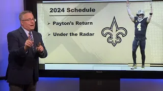 Saints 2024 schedule analysis