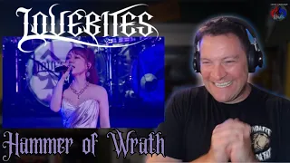 LOVEBITES "The Hammer Of Wrath" Official Live | Knockin' At Heaven's Gate | DaneBramage Rocks Reacts