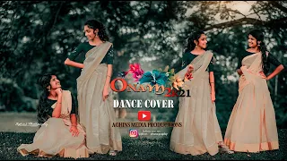 ORU ADDIPOLY ONAM DANCE COVER 2021 |NANDHANA AND AMRITHA| #dancevideo #onam2021 #happyonam