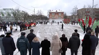 Торжественный митинг в честь 77 ой годовщины освобождения Калинковичского района