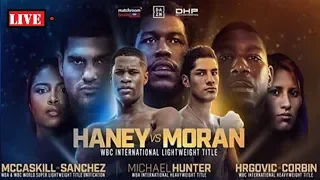 Devin Haney vs Antonio Moran FULL FIGHT COMMENTARY: No Fight Footage