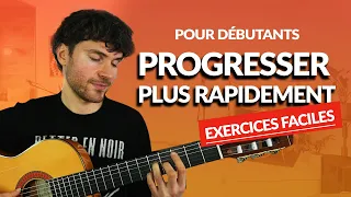 QUOI JOUER pour PROGRESSER RAPIDEMENT à la guitare (tuto guitare débutant)