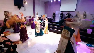 MIX de KAIROS Popurri de Alabanzas- Grupo de 9 Danzoras- Academia de Danza Cristiana El Shaddai