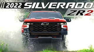 New 2022 Chevrolet Silverado ZR2 - BEST Full Size Off-Road Truck Competitor for F-150 Raptor