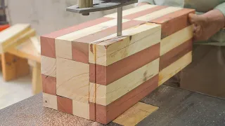 The Art Of Transforming Scrap Wood Is Extremely Creative And Wonderful // Unique Interior Design