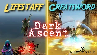 Full Leeching Greatsword Lifestaff Build Insane Fun!