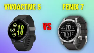 Garmin Vivoactive 5 vs Garmin Fenix 7 | Full Specs Compare Smartwatches