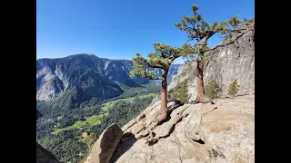 Overlook at Upper Yosemite Falls Trail  - June 6, 2022
