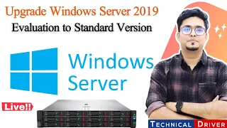 Convert Windows Server Evaluation to Standard | Upgrade Windows Server Evaluation to Full Version ✅