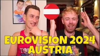 AUSTRIA EUROVISION 2024 REACTION - KALEEN - WE WILL RAVE