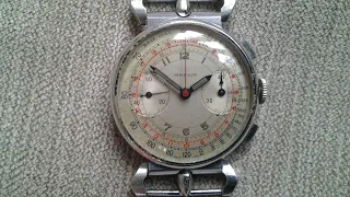 Vintage chronograph Marvin 1943 Военные часы ww 2