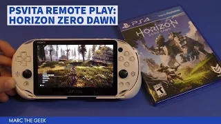 PSVita Remote Play: Horizon Zero Dawn