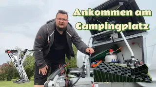 How to… ankommen am Campingplatz LMC Tandero 500 e