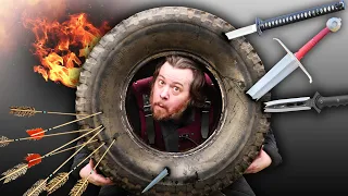 Could you make effective ARMOR out of TIRES?