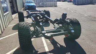 Roadster Shop RS4 chassis arrives at MetalWorks for our 72 Chevy truck build.