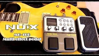 I figure out the "Tight" switch of the NUX MG-100 (Cheapest multi effect on the planet)