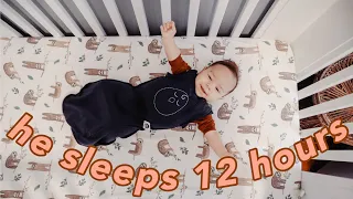 HOW TO GET YOUR BABY TO SLEEP THROUGH THE NIGHT BY 3 MONTHS